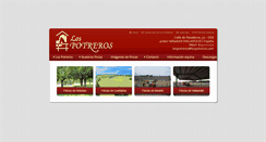 Desktop Screenshot of lospotreros.com